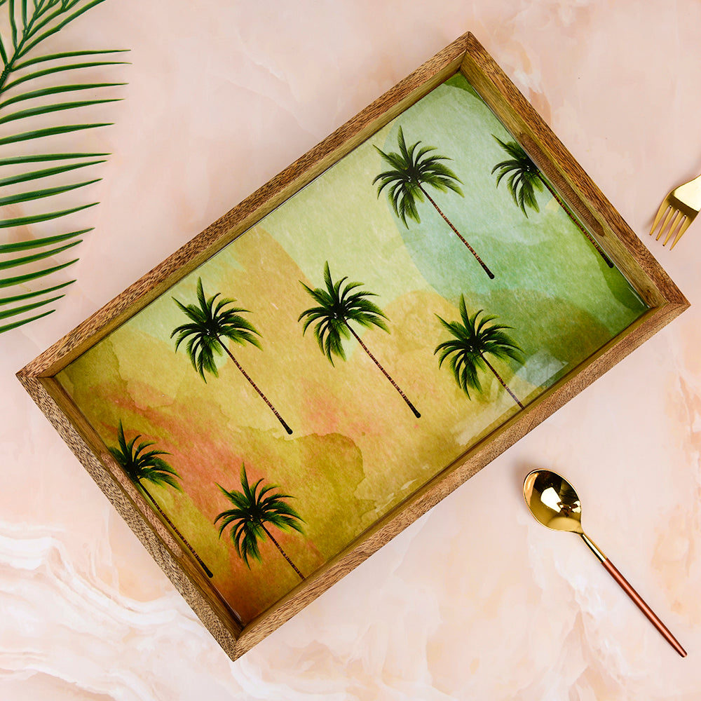 Palms Signature Wooden Trays