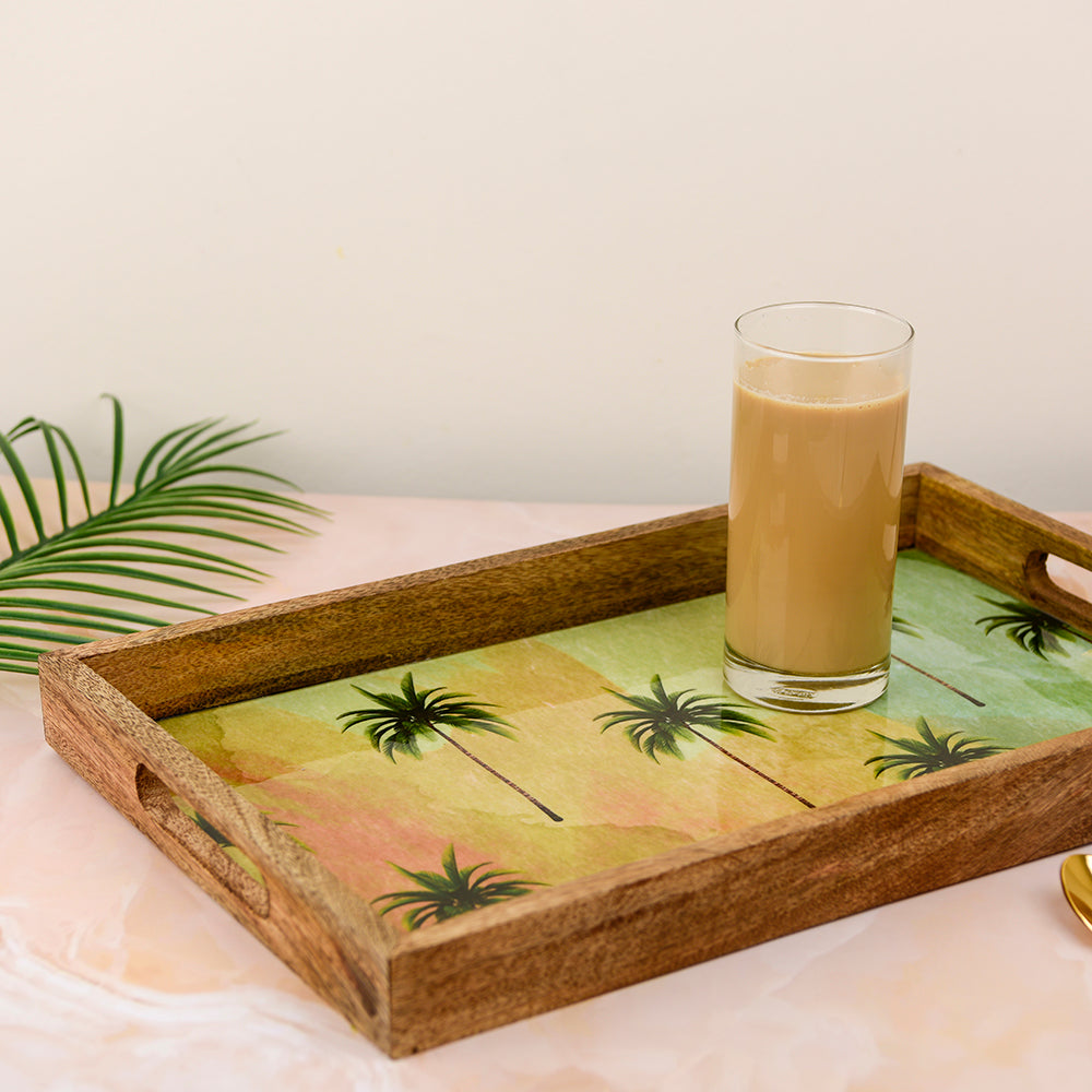 Palms Signature Wooden Trays