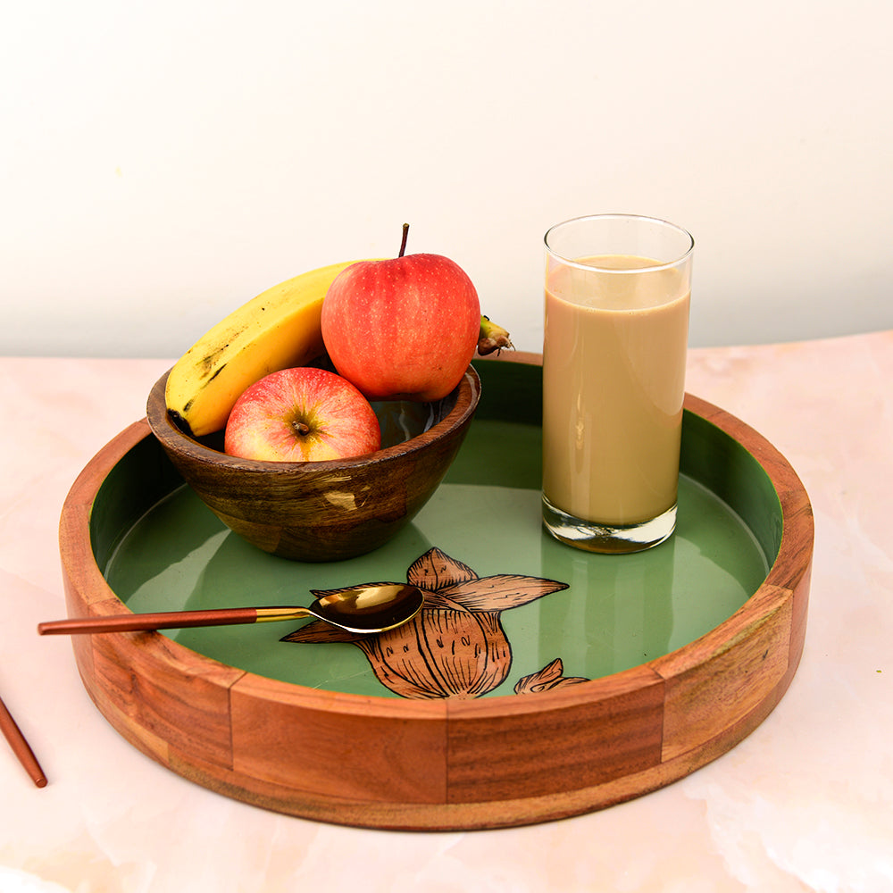 Floral Elegance Tray