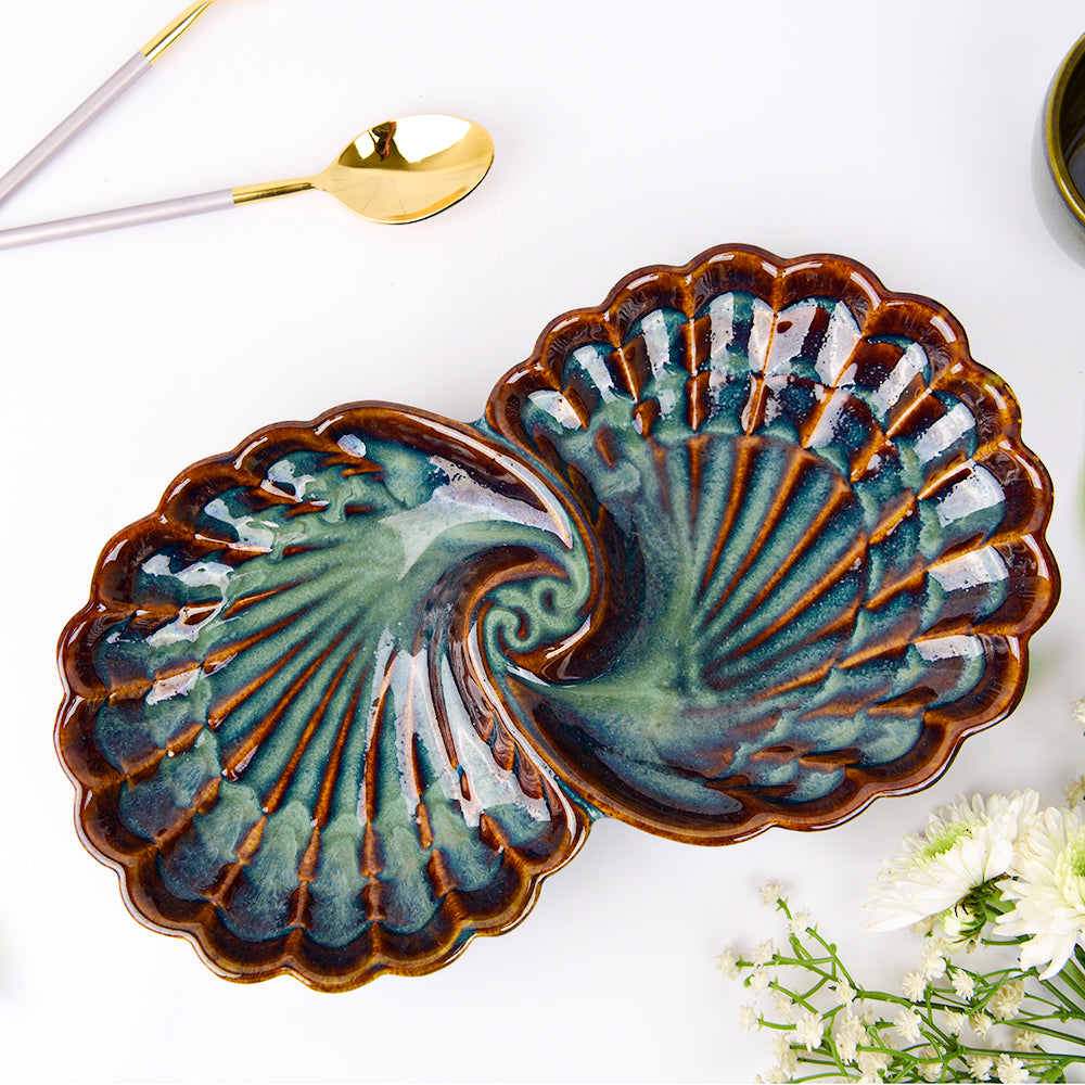 Duo Shell Platter