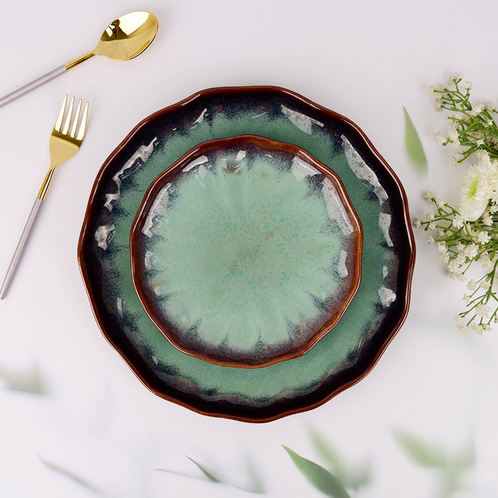 Luxe Jade Dinner Set