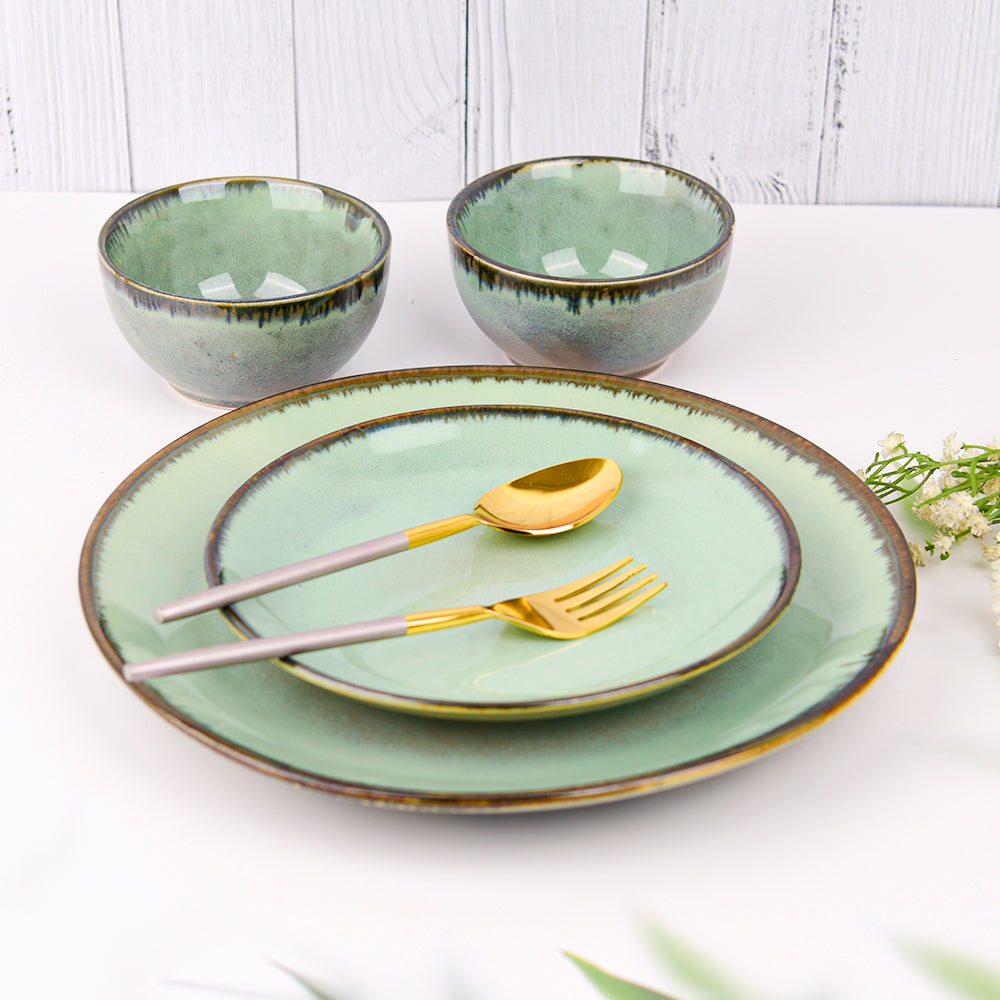 Sage Ceramic Dinner Set