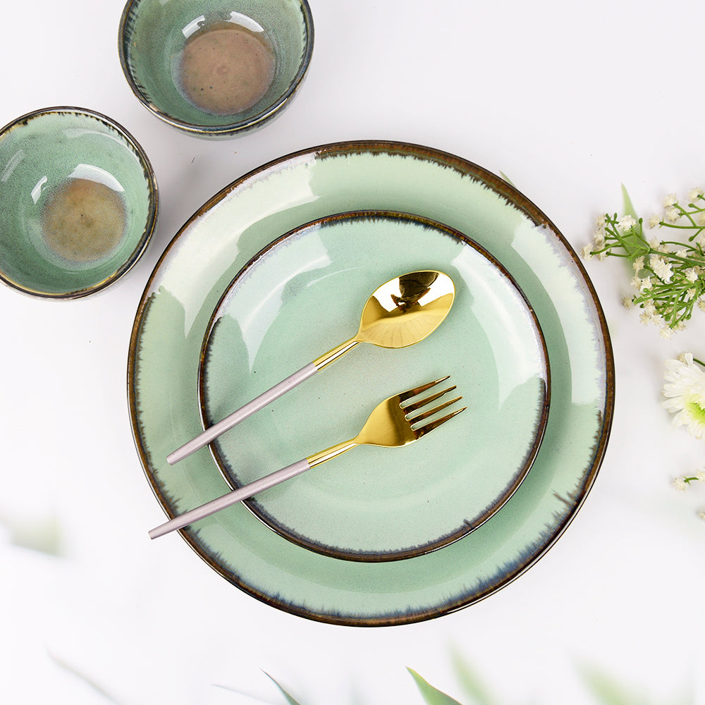 Sage Ceramic Dinner Set