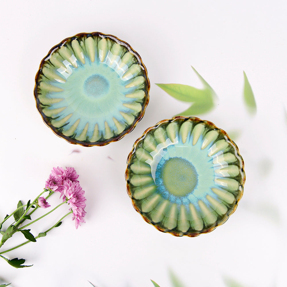 Sage Shallow Bowls