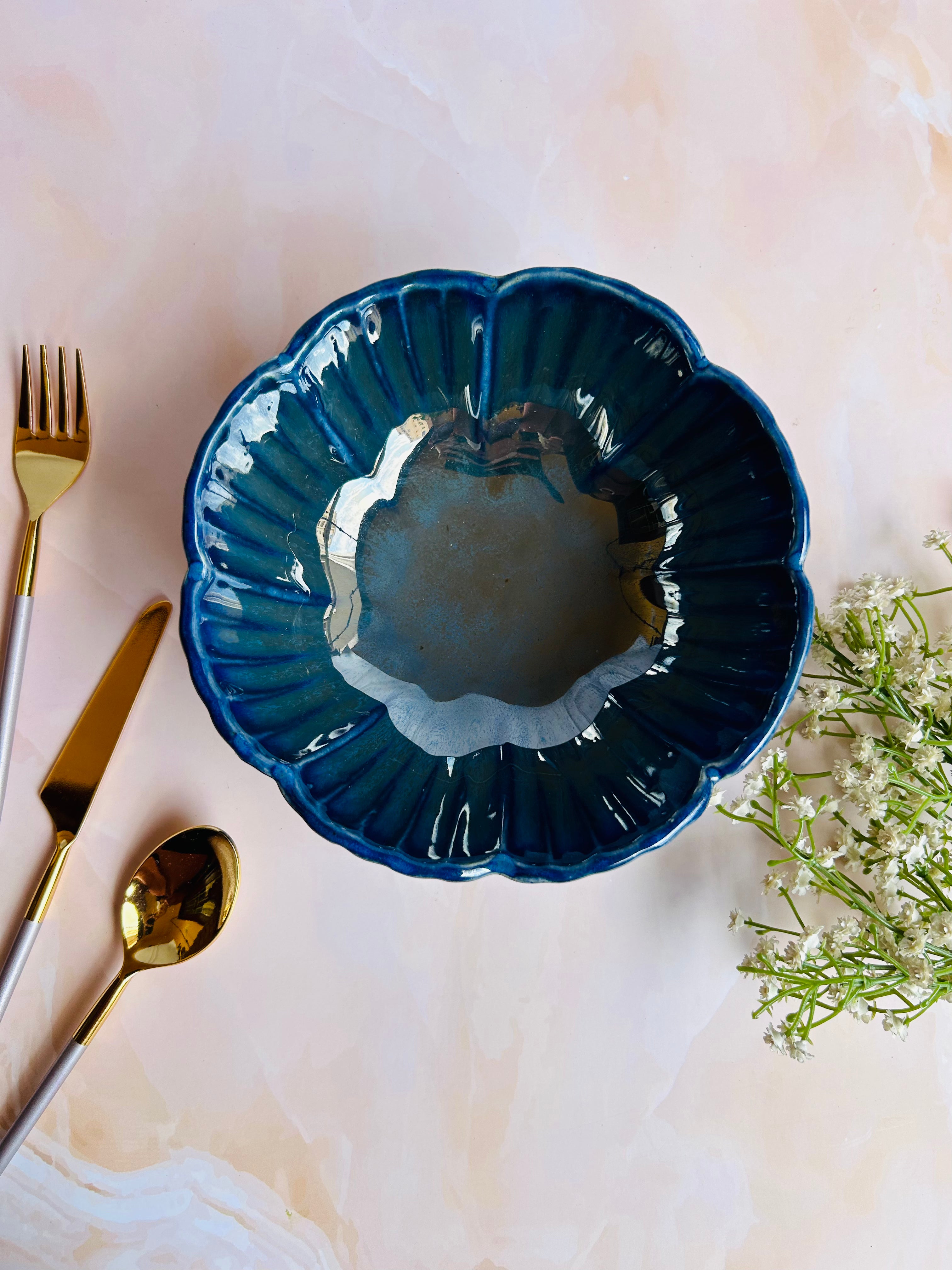 Blue Blossom Bowls