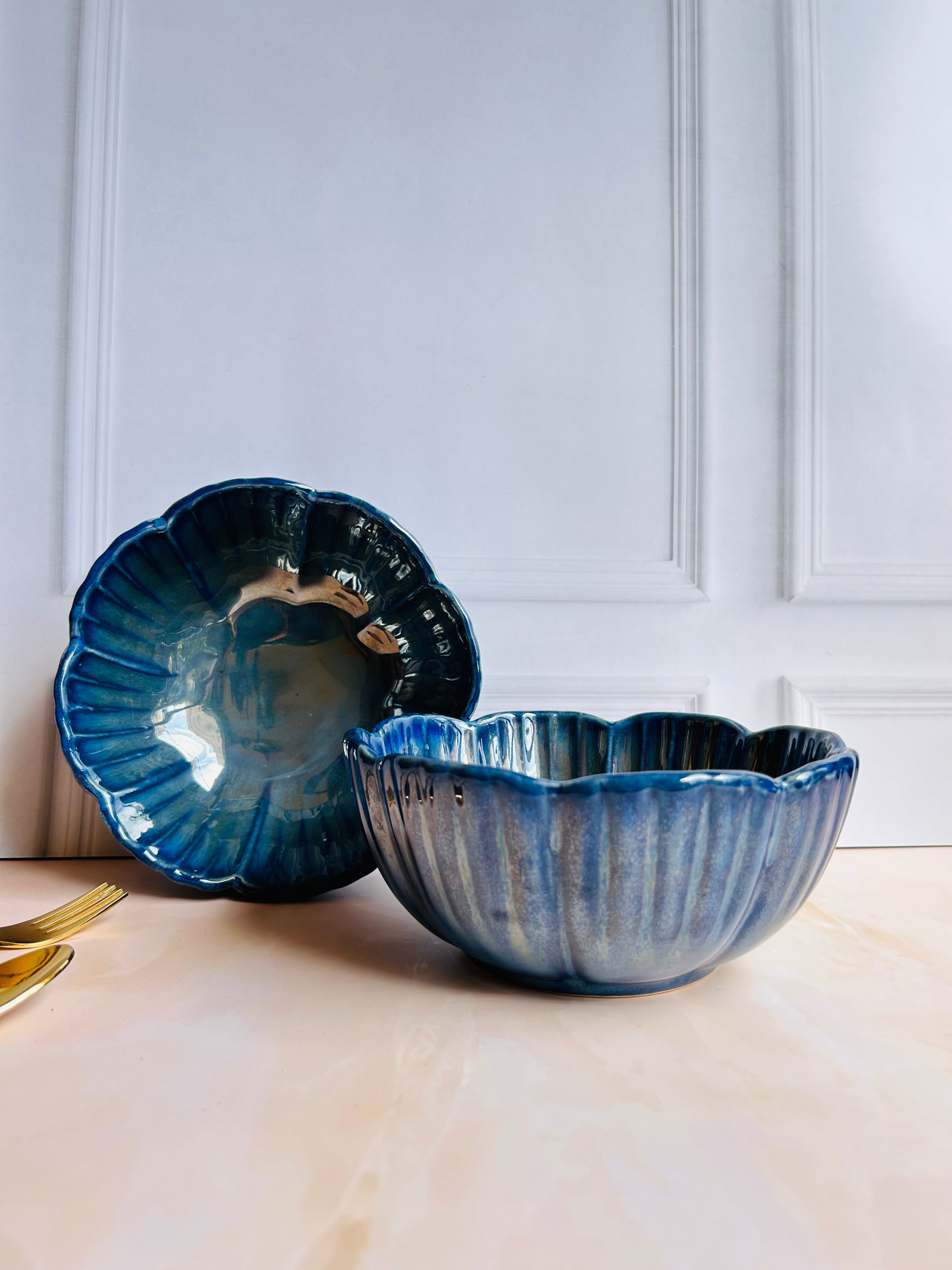 Blue Blossom Bowls