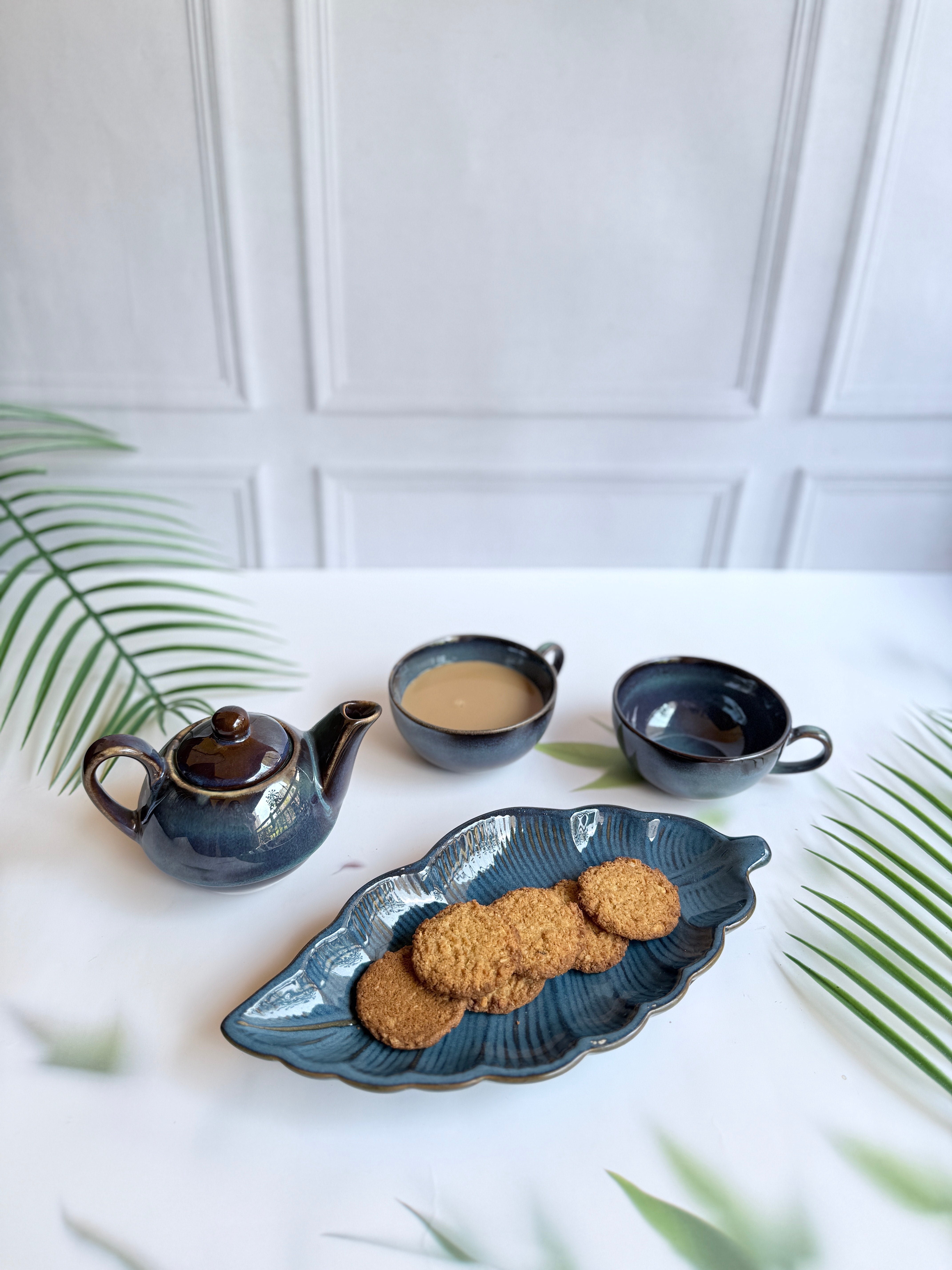 The Blue Hour Brews Tea Set