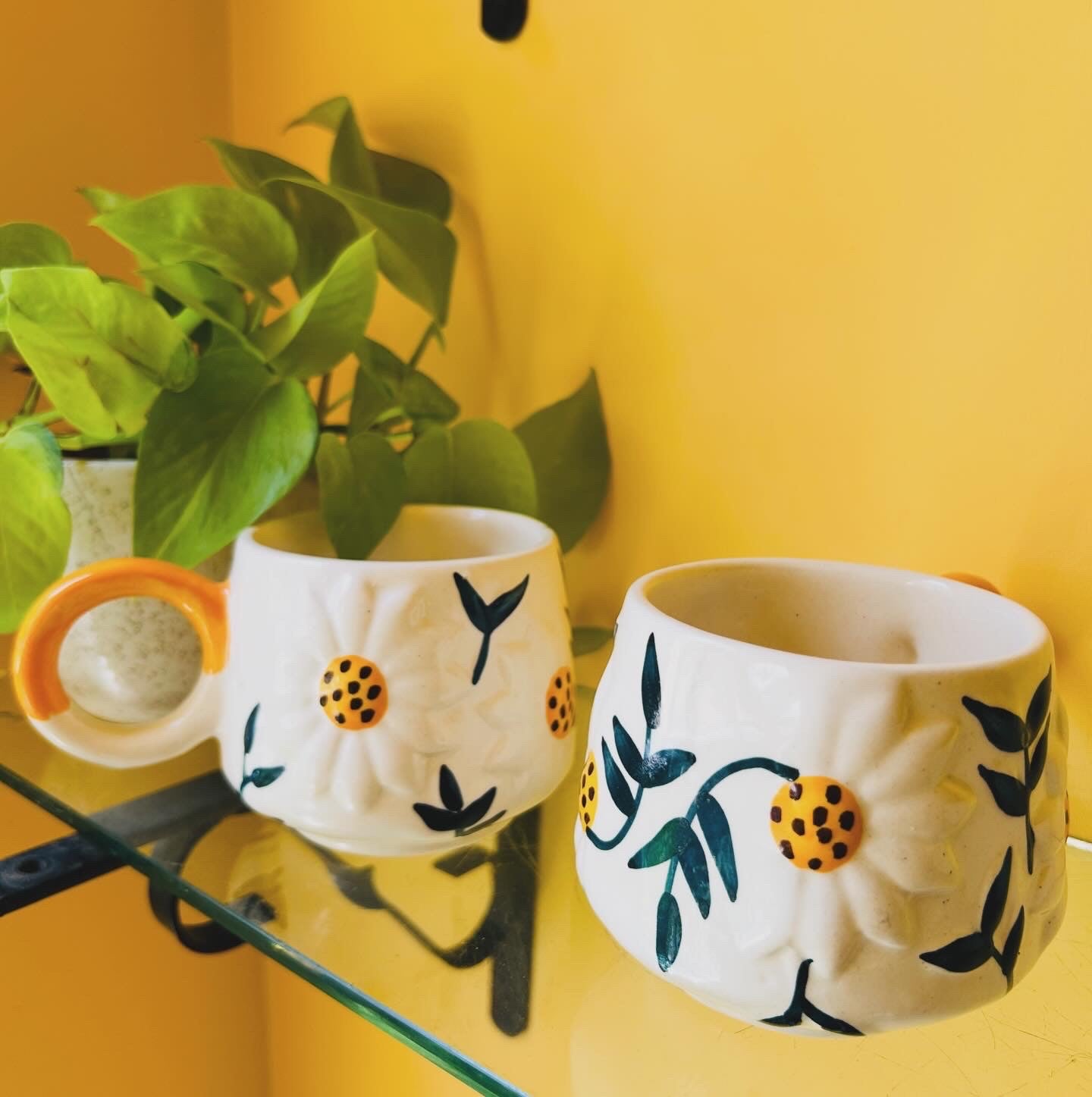 Flower Mugs