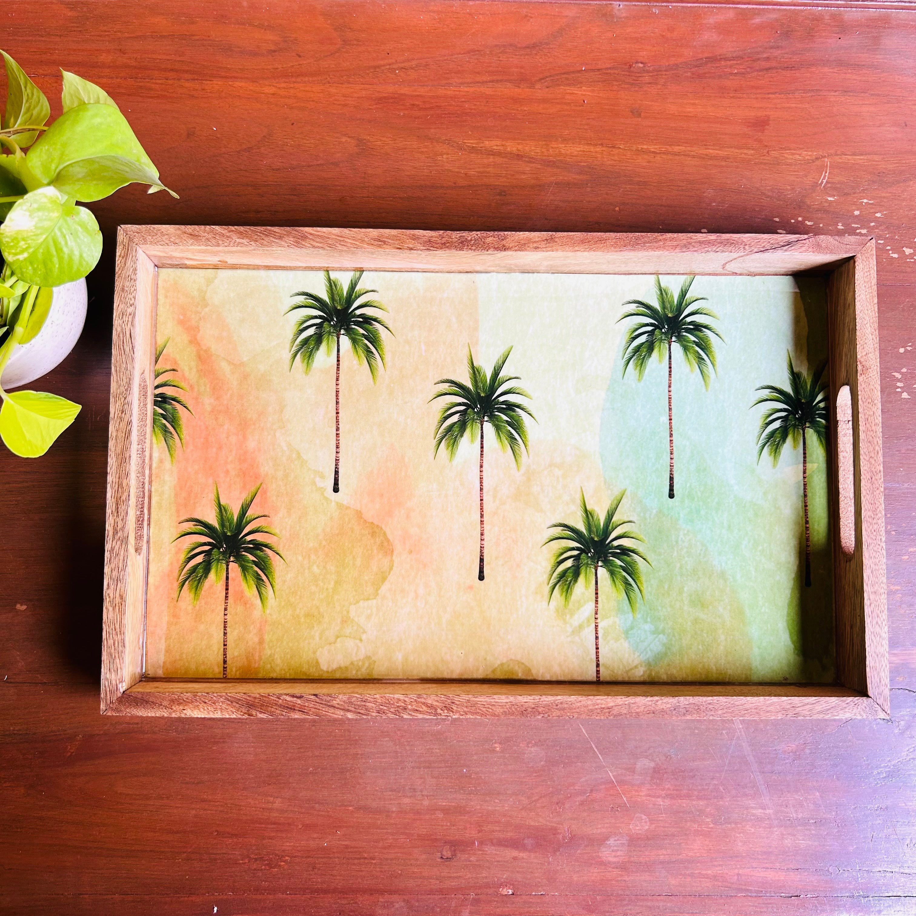 Palms Signature Wooden Trays