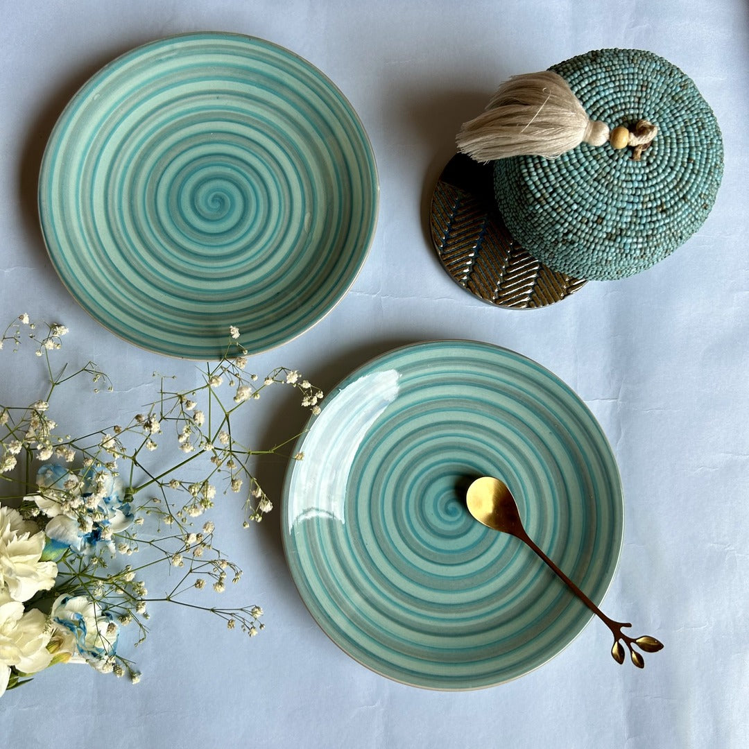 Spiral Snack Plates