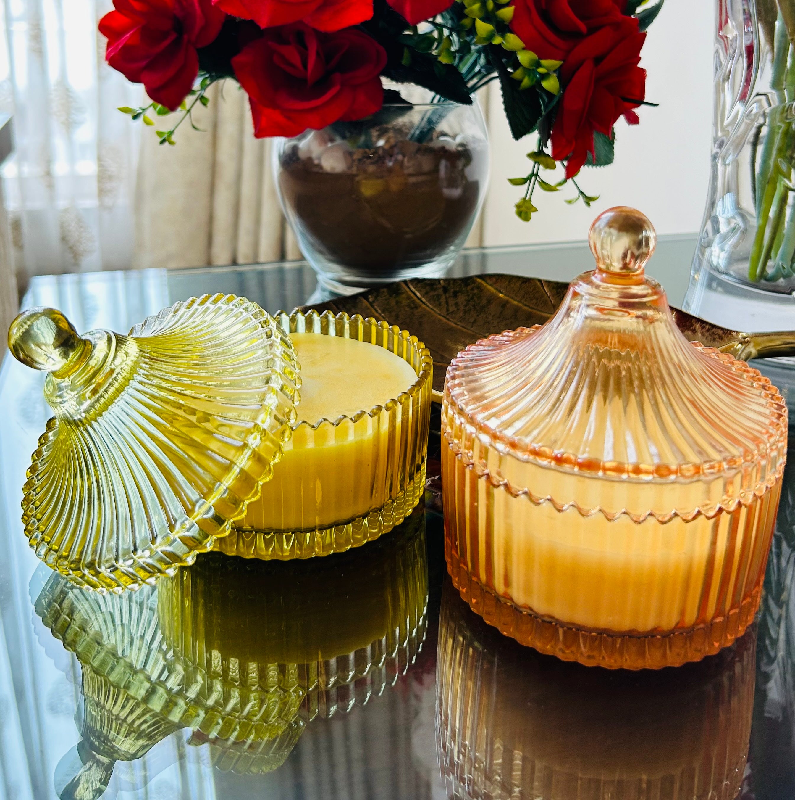 Glass Urli Candle Set